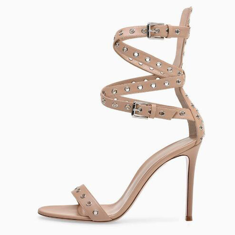 Women Shoes Boots - Sandal Sepatu Wanita Hak Tinggi Kulit