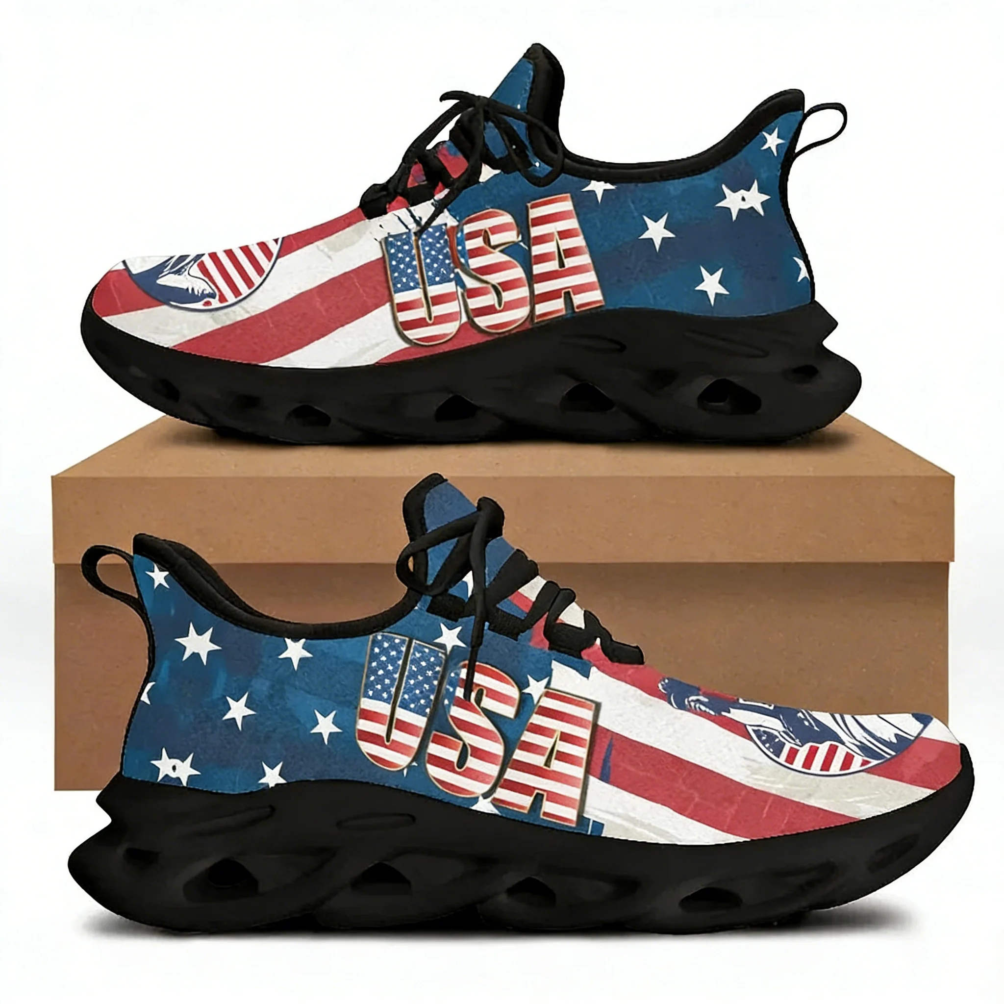 Women'S Shoes Liberty - 7.4 Sepatu Flat Motif Patung Liberty