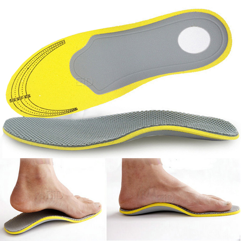 Women'S Shoes High Arch Support - Sol Ortopedi Kaki Datar Bantalan Penopang