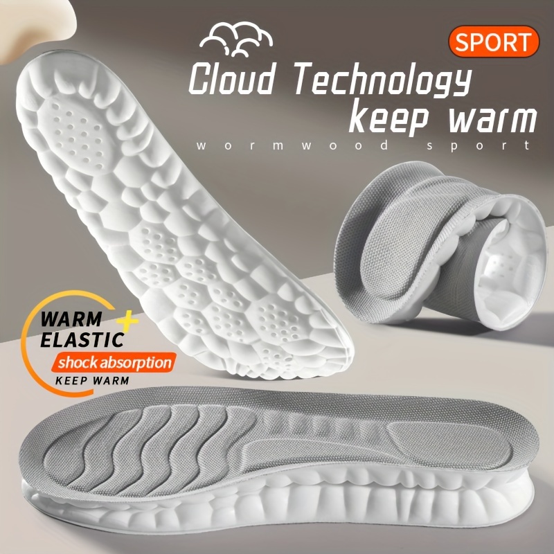 Women'S Shoes High Arch Support - Sol Sepatu Olahraga 4D Empuk Bernapas