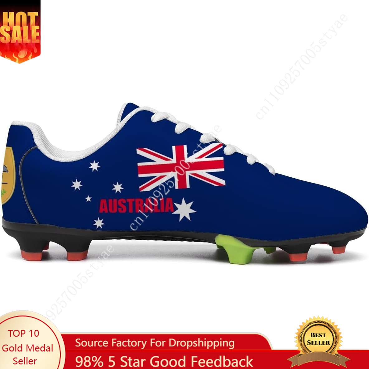 Women Shoes In Australia - Sepatu Sepak Bola Bendera Australia Sepatu