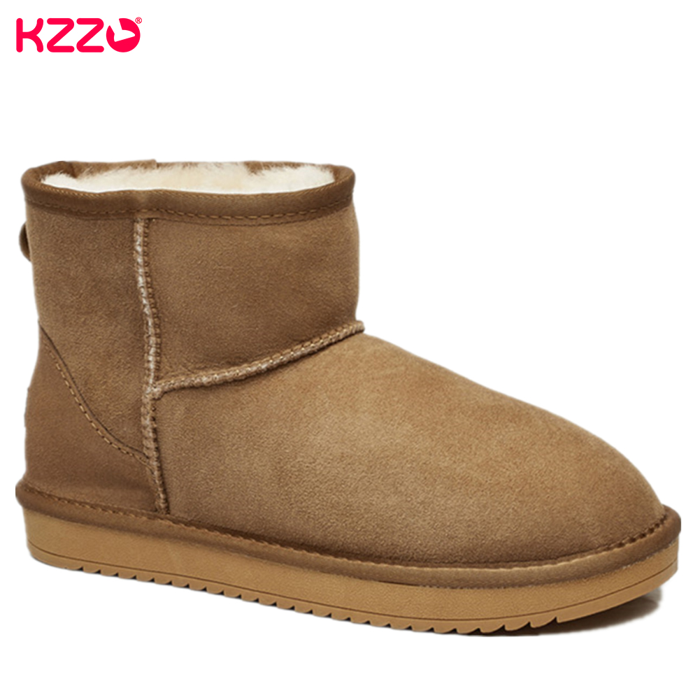 Women Shoes In Australia - Sepatu Bot Salju Kulit Domba Klasik