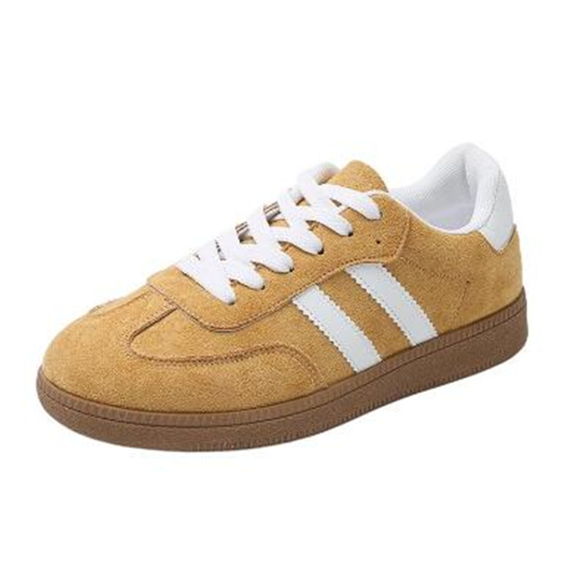 Women Shoes Wedges - Sepatu Kulit Lembut Model Retro Bulat