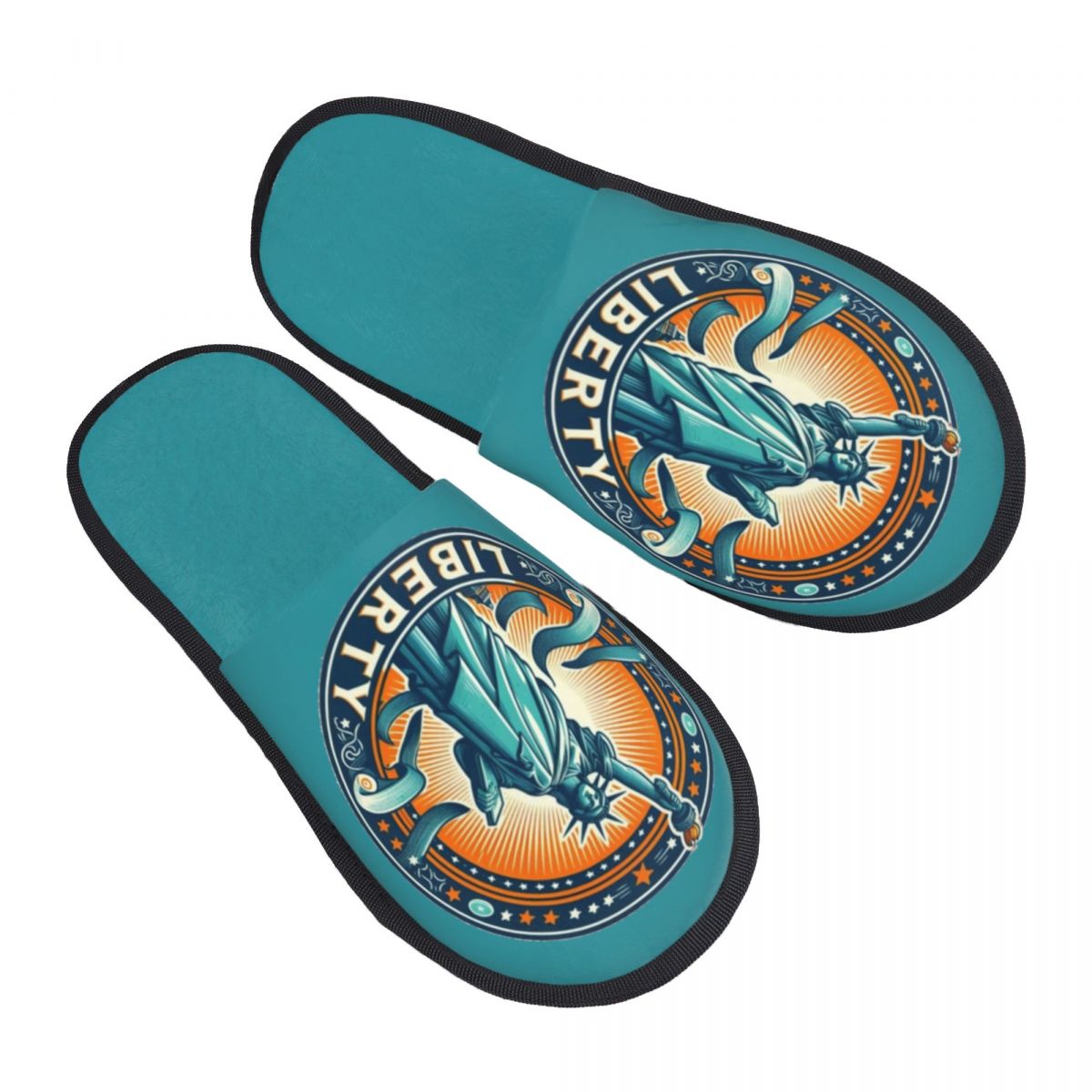 Women'S Shoes Liberty - Sandal Rumah Wanita Motif Patung Liberty