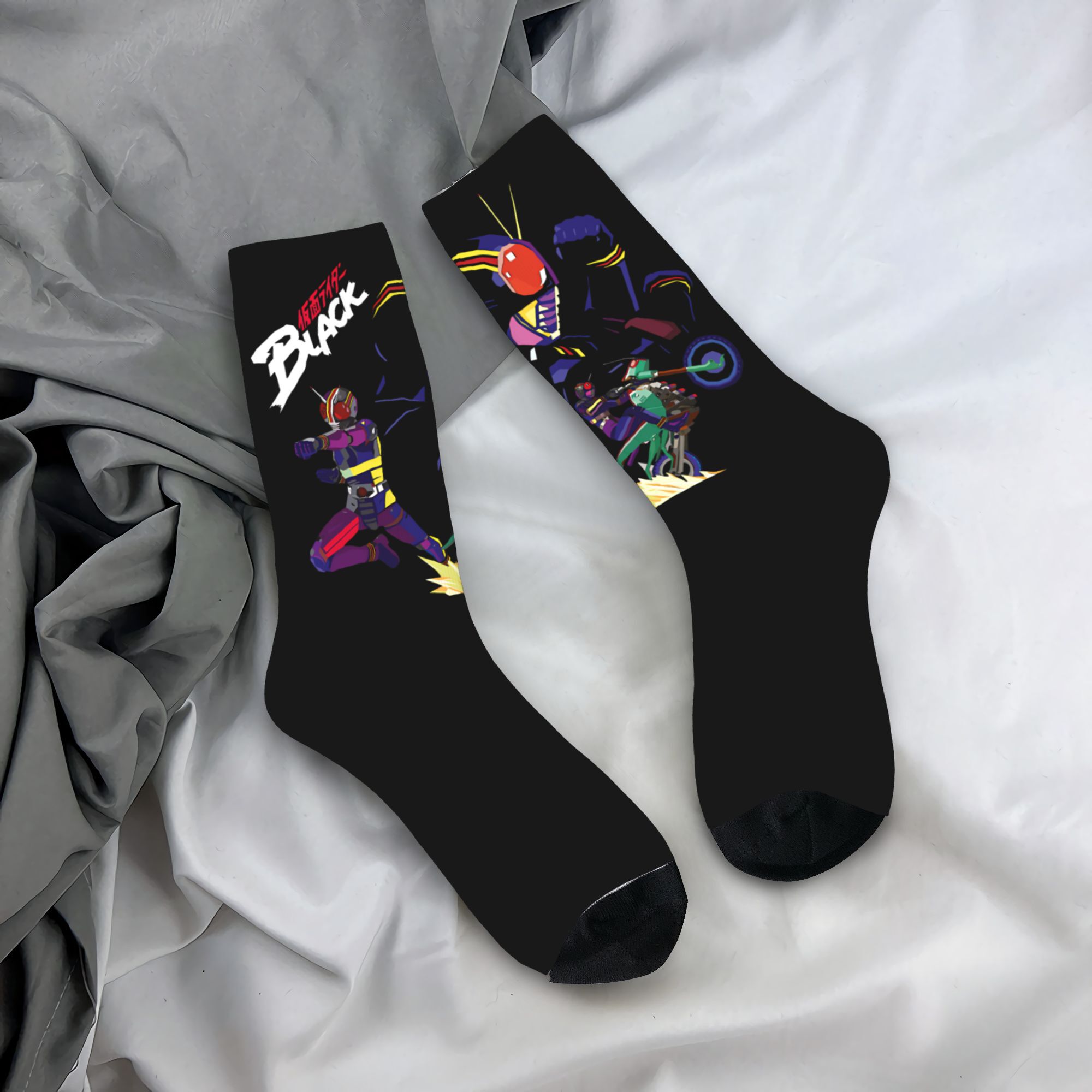 Women'S Shoes For Crews - Kamen Rider Black Middle Socks untuk
