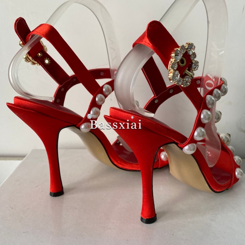 Sandal Hak Stiletto T-Strap De - Strappy Heeled Sandals ulasan dan harga