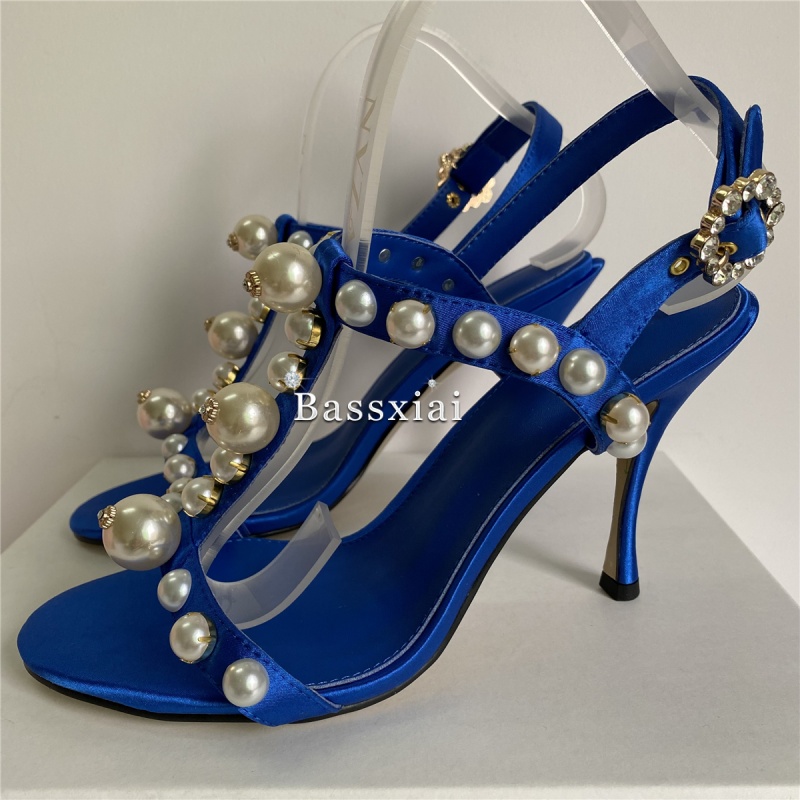 Sandal Hak Stiletto T-Strap De - Strappy Heeled Sandals ulasan dan harga