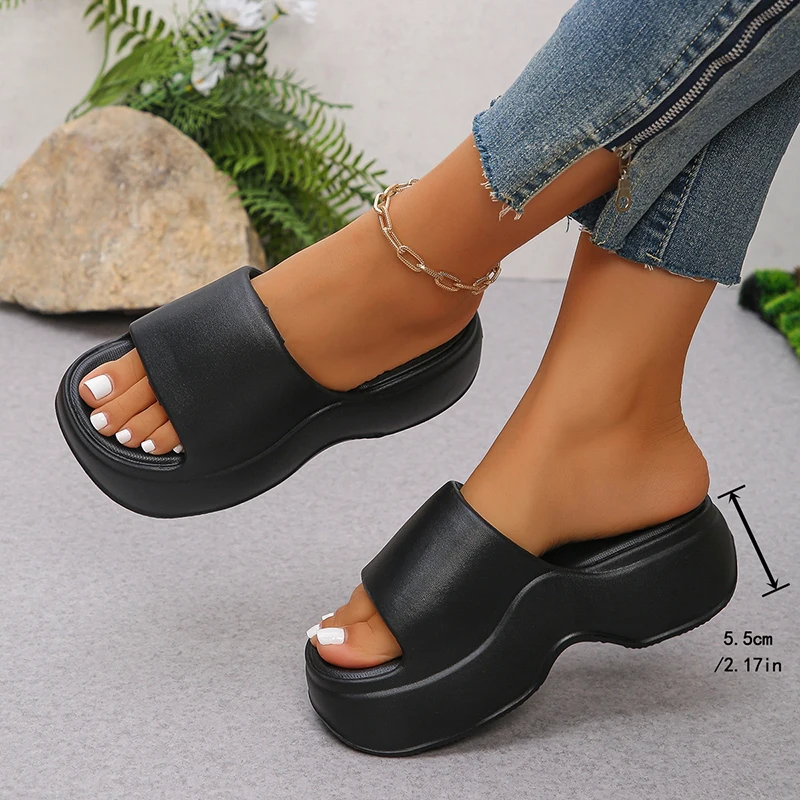 Sandal Platform Chunky untuk W - Women Shoes Wedges ulasan dan harga