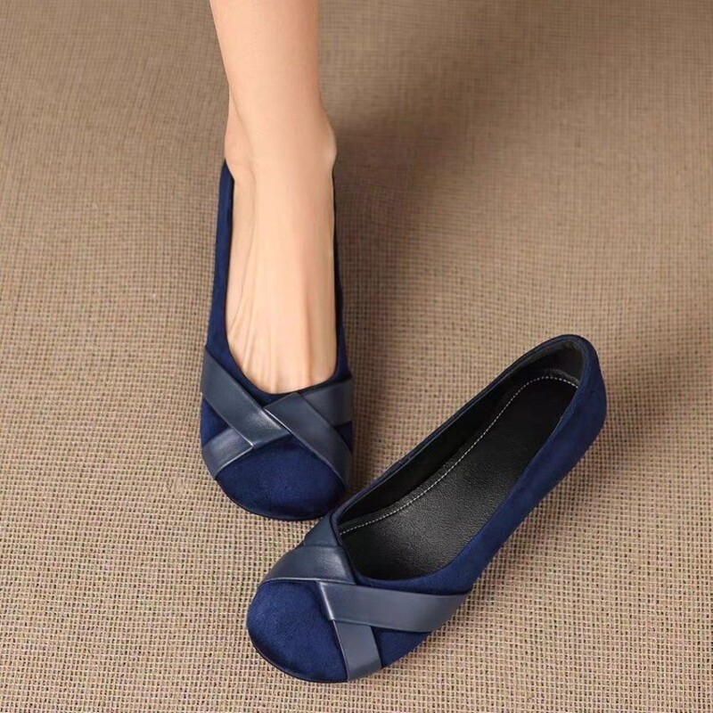 Sepatu Loafer Kulit Wanita Bar - Women Shoes Wedges ulasan dan harga