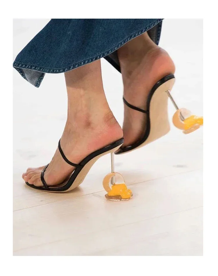 Sandal Bertali Musim Panas Sep - Strappy Heeled Sandals ulasan dan harga