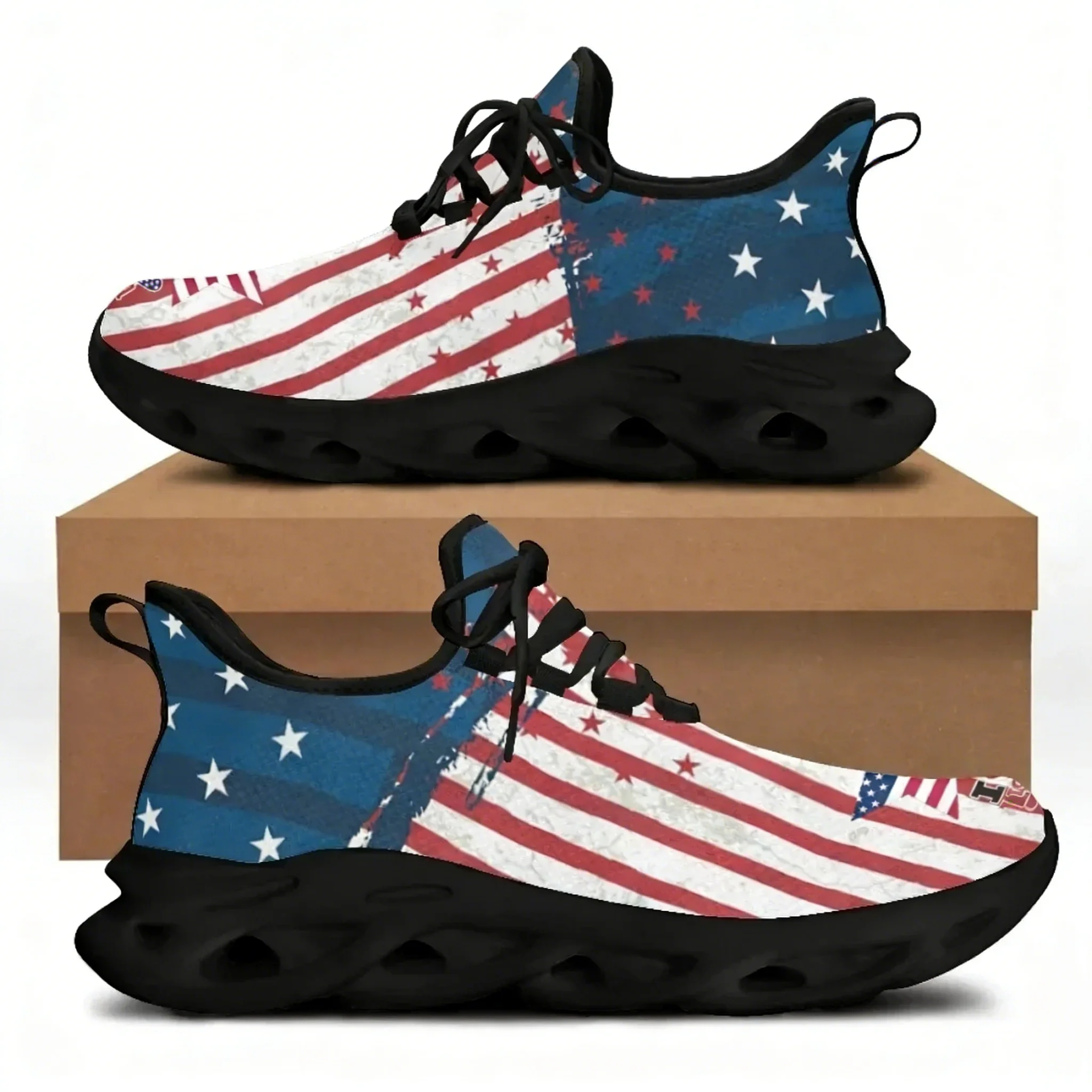 7.4 Sepatu Flat Motif Bendera  - Women'S Shoes Liberty ulasan dan harga