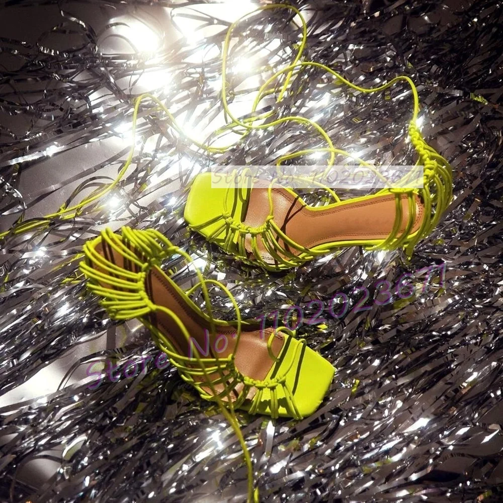 Sandal wanita seksi bertali be - Strappy Heeled Sandals ulasan dan harga