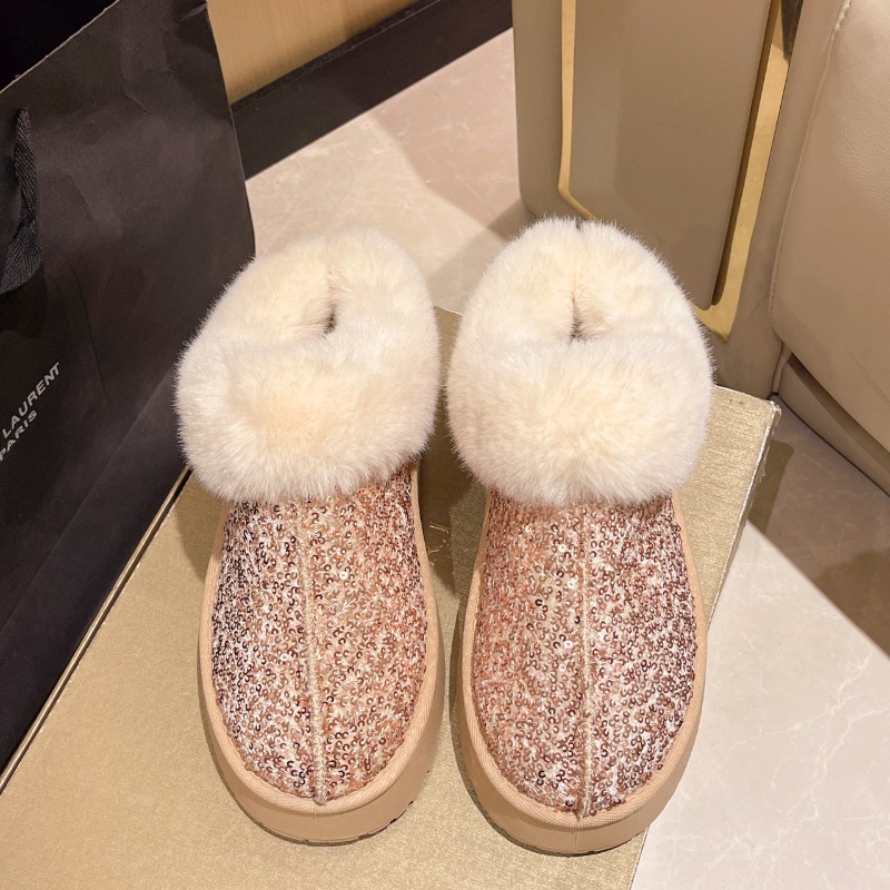 Sepatu Bot Salju Wanita Kasual - Women Shoes Boots ulasan dan harga