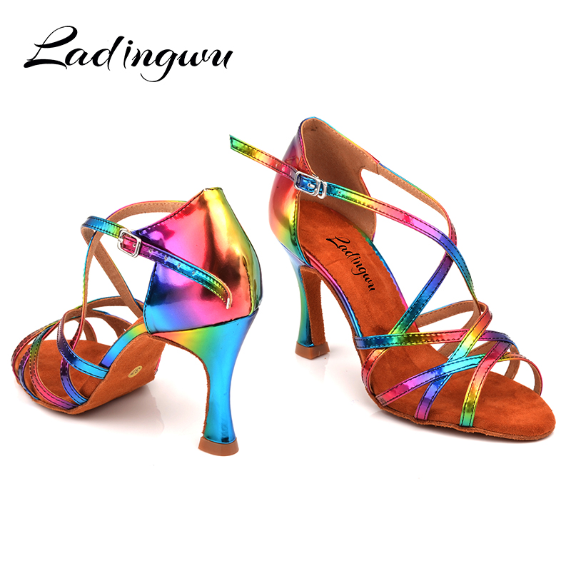 Ladingwu Sepatu Dansa Latin PU - Women'S Shoes Z ulasan dan harga