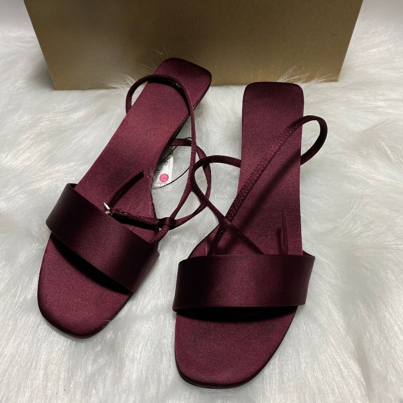Sandal Wanita Modern Hak Renda - Women Shoes Brands ulasan dan harga