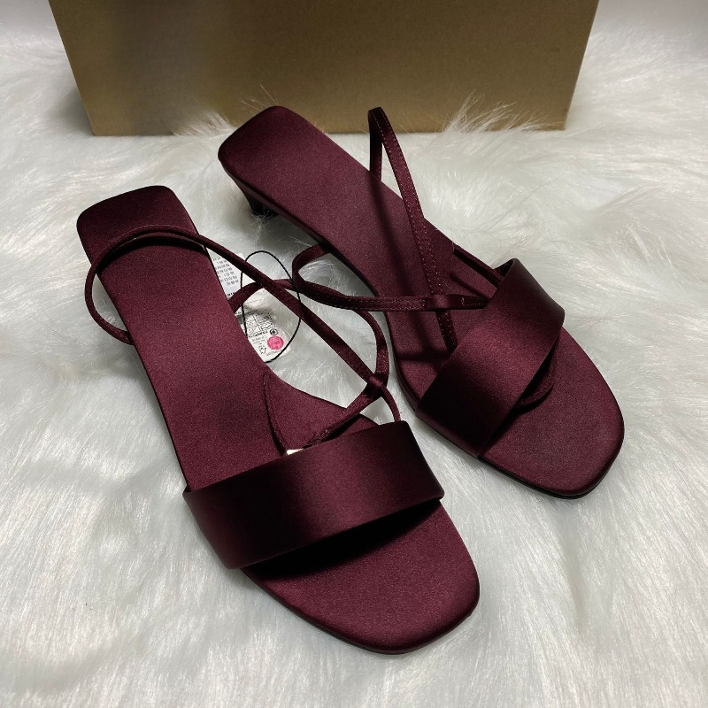 Sandal Wanita Modern Hak Renda - Women Shoes Brands ulasan dan harga