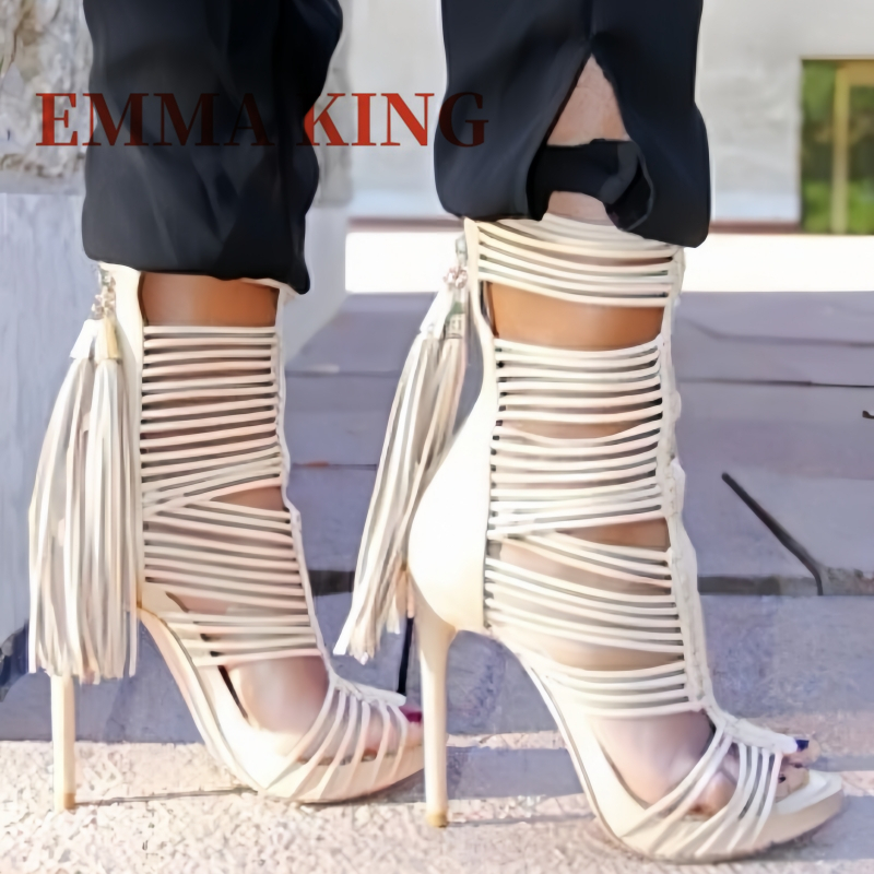 Sepatu Bot Gladiator Pembungku - Women Shoes Boots ulasan dan harga