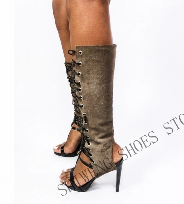 Sandal Gladiator Wanita Musim  - Women Shoes Boots ulasan dan harga