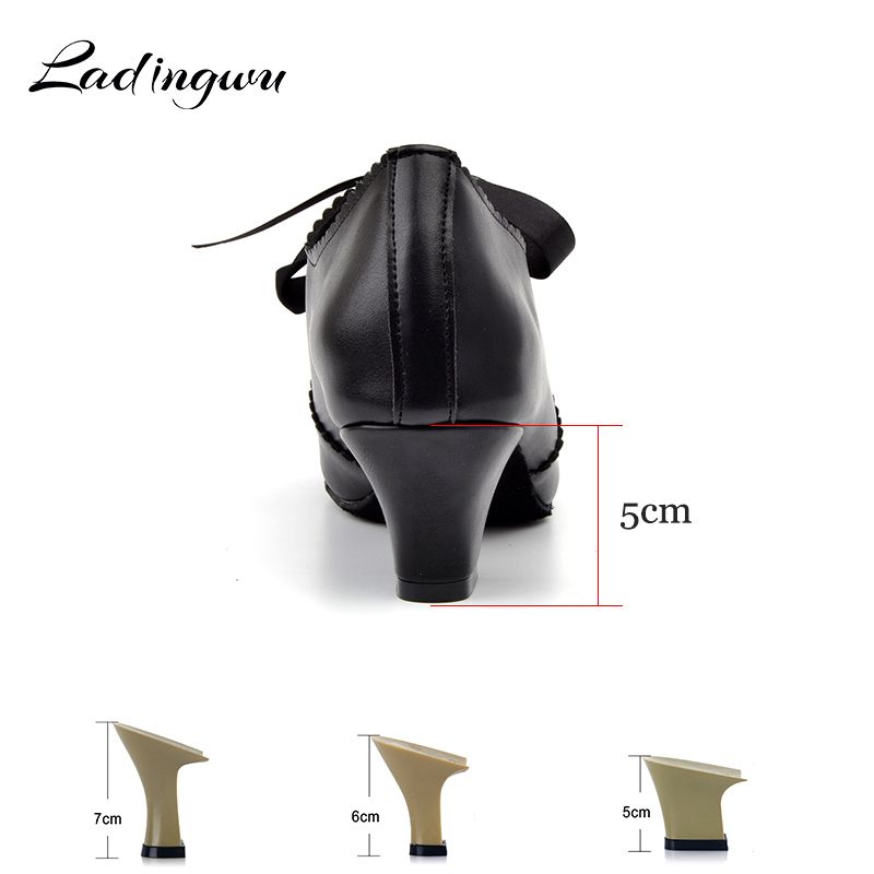 Ladingwu Hitam Wanita Tari Lat - Women'S Shoes Z ulasan dan harga