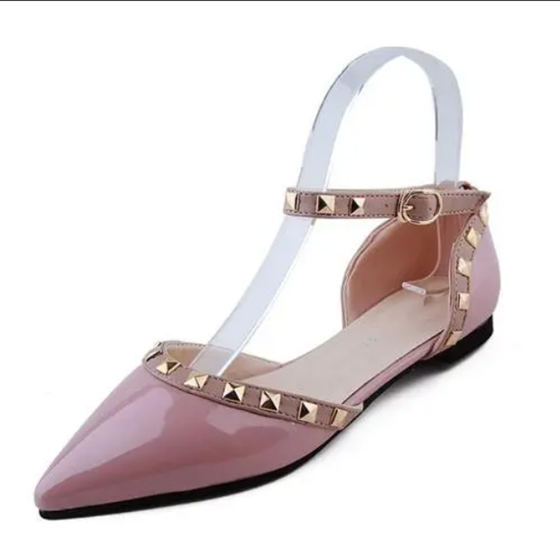 Sepatu Flat Paku Keling Wanita - Women'S Shoes X Wide ulasan dan harga