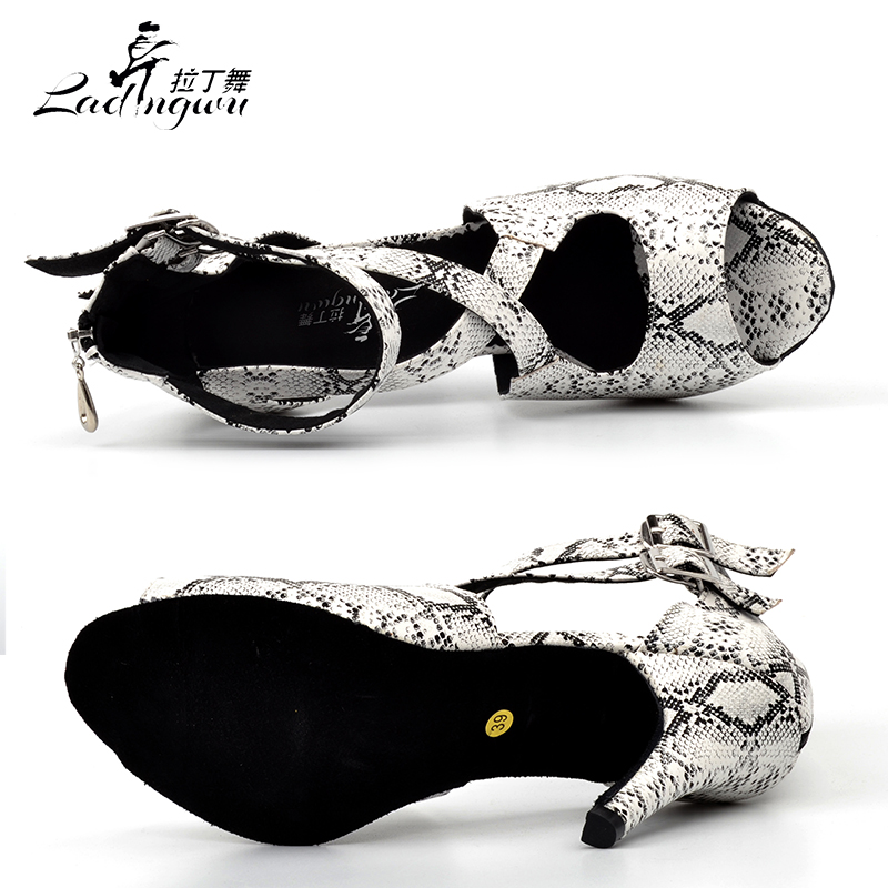 Ladingwu Baru Putih Ular tekst - Women'S Shoes Z ulasan dan harga