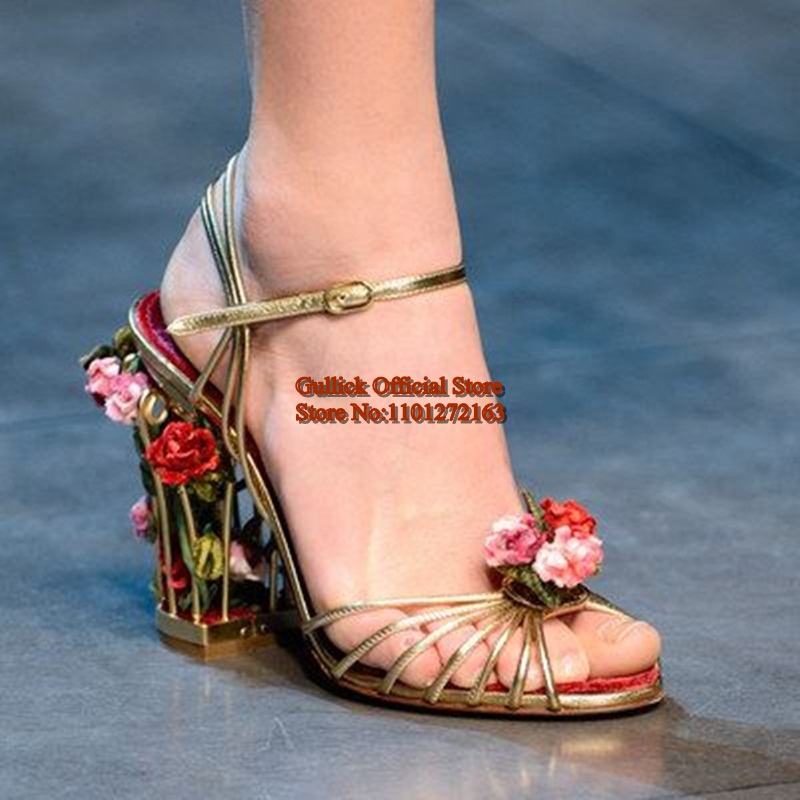 Sandal Wanita Sangkar Burung M - Strappy Heeled Sandals ulasan dan harga