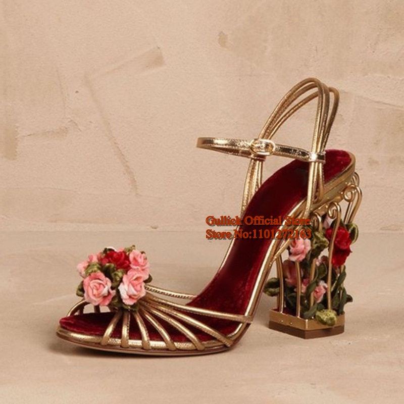 Sandal Wanita Sangkar Burung M - Strappy Heeled Sandals ulasan dan harga