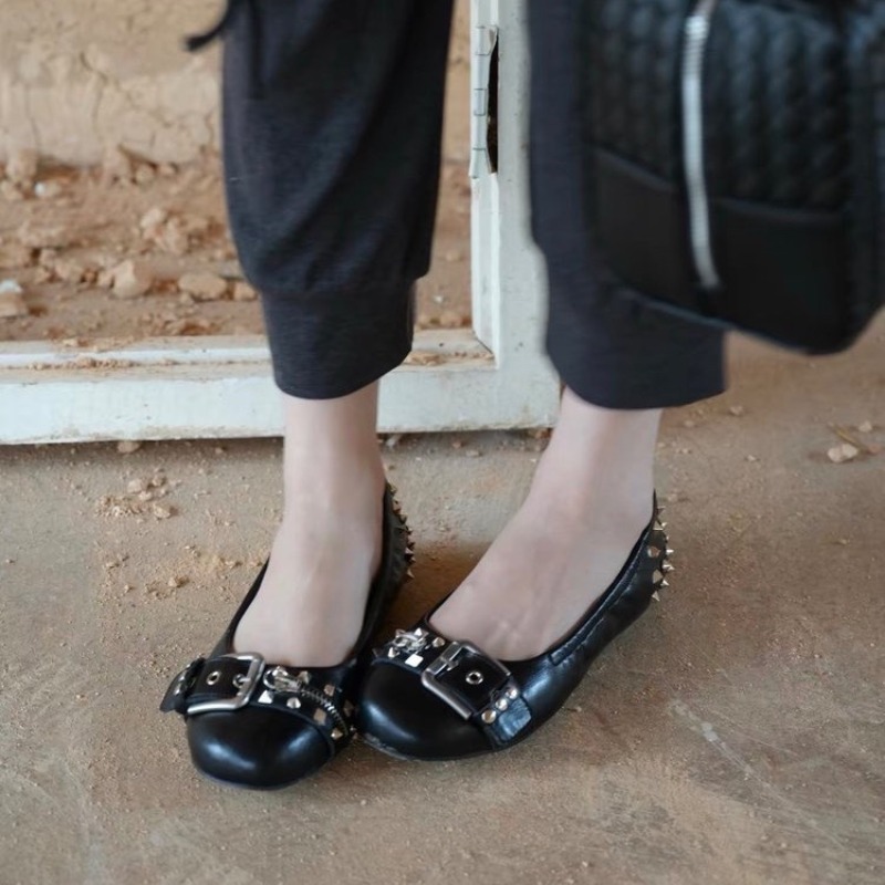 Sepatu Wanita Kulit Model Mary - Women Shoes Wedges ulasan dan harga
