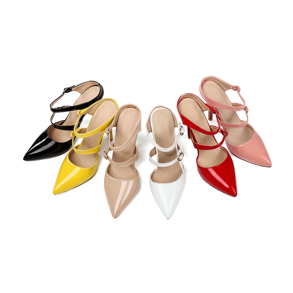 Merek Baru Seksi Merah Kuning  - Women Shoes Brands ulasan dan harga