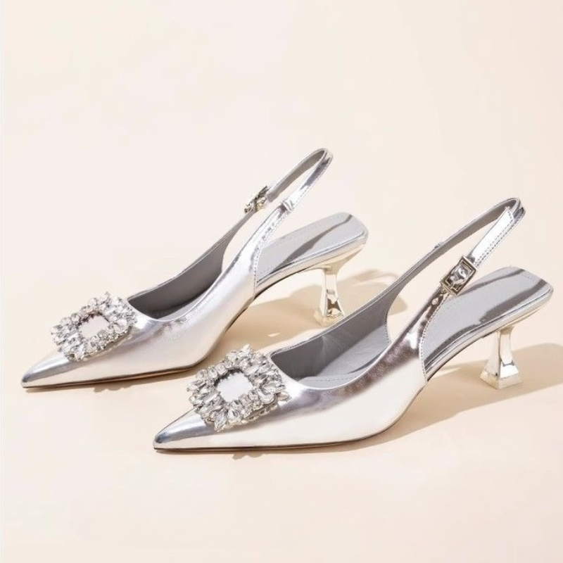 Sandal Wanita Musim Panas Sepa - Strappy Heeled Sandals ulasan dan harga
