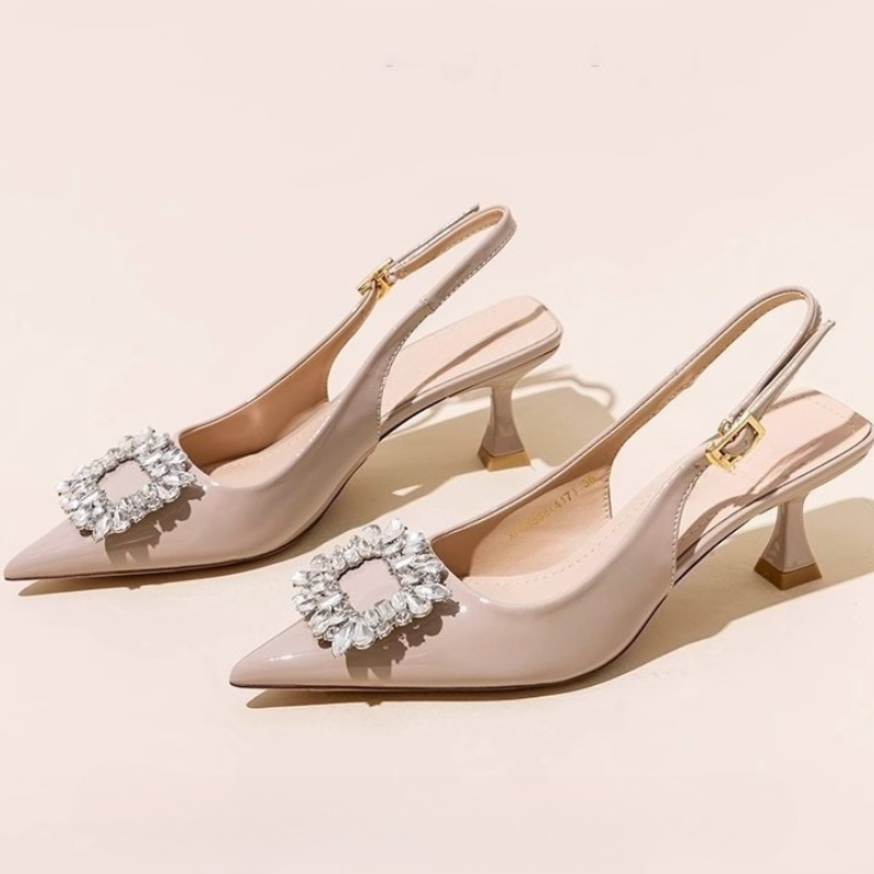 Sandal Wanita Musim Panas Sepa - Strappy Heeled Sandals ulasan dan harga