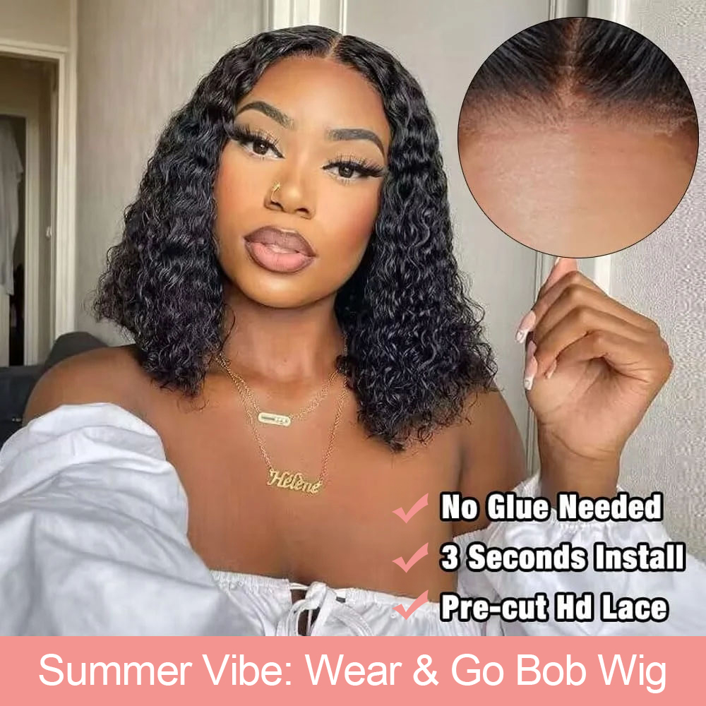 Wig Bob Pendek Keriting Air 25 - Women'S Shoes Bobs ulasan dan harga